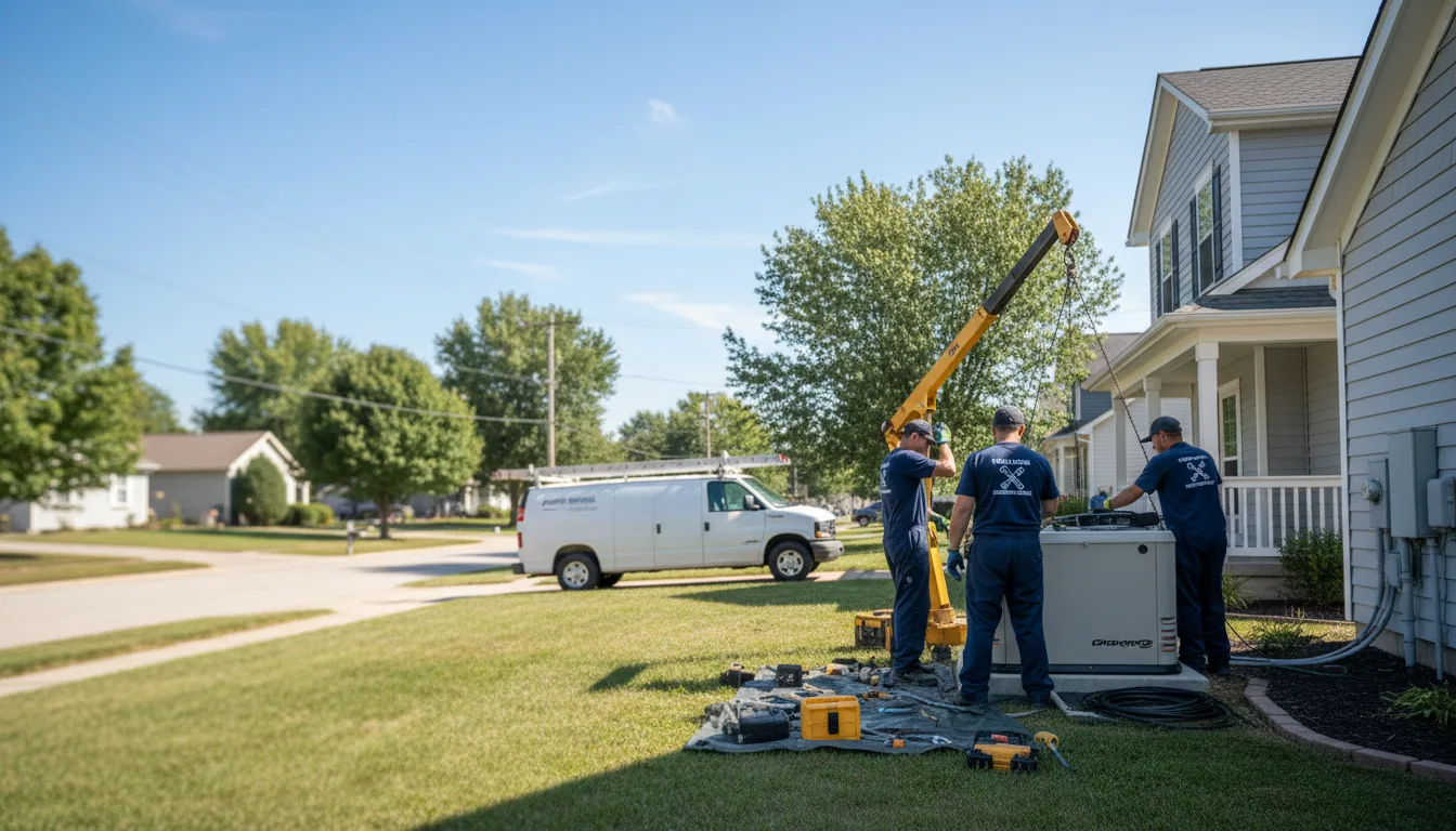 Generator Installation in Burlington, KS near me